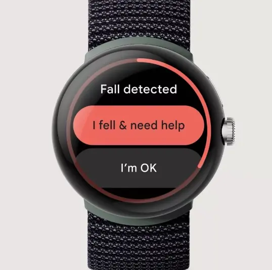 Новая функция обнаружения падения в Google Pixel Watch