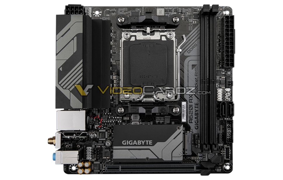 UD A620I-AX от Gigabyte может стать первой в индустрии Mini-ITX платформой на базе AMD A620.